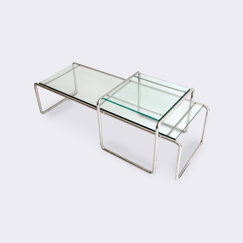 라치오 유리 table 디자인 거실 소파 티 커피 테이블(세트판매)