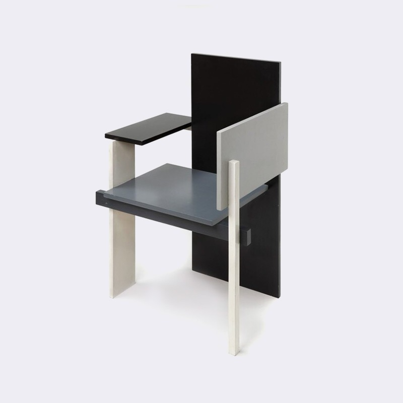 베를린 리트벨트 디자인 체어 미드센추리 인테리어 의자