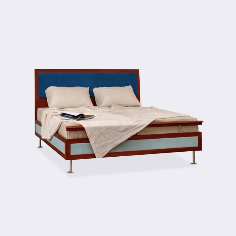 핀율 원목 베드 빈티지 디자인 수입 가구 침대 프레임