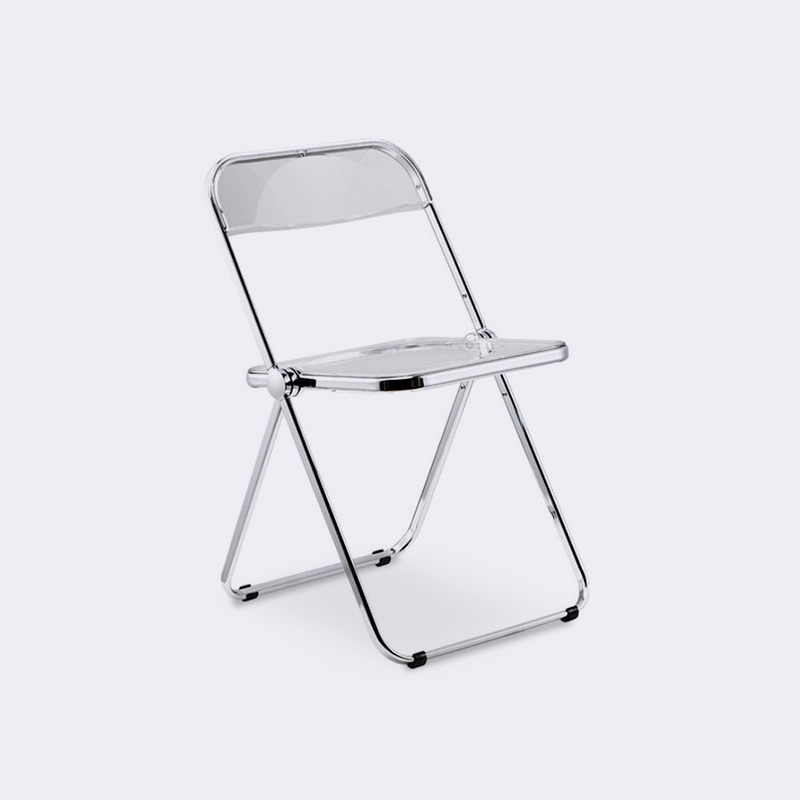 카스텔리 플리아 투명 체어 카페 인테리어 접이식 폴딩 접이식 디자인 의자