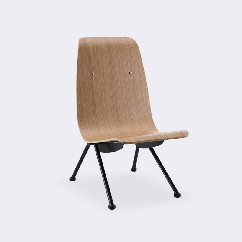 디자인 라운지 체어 원목 의자